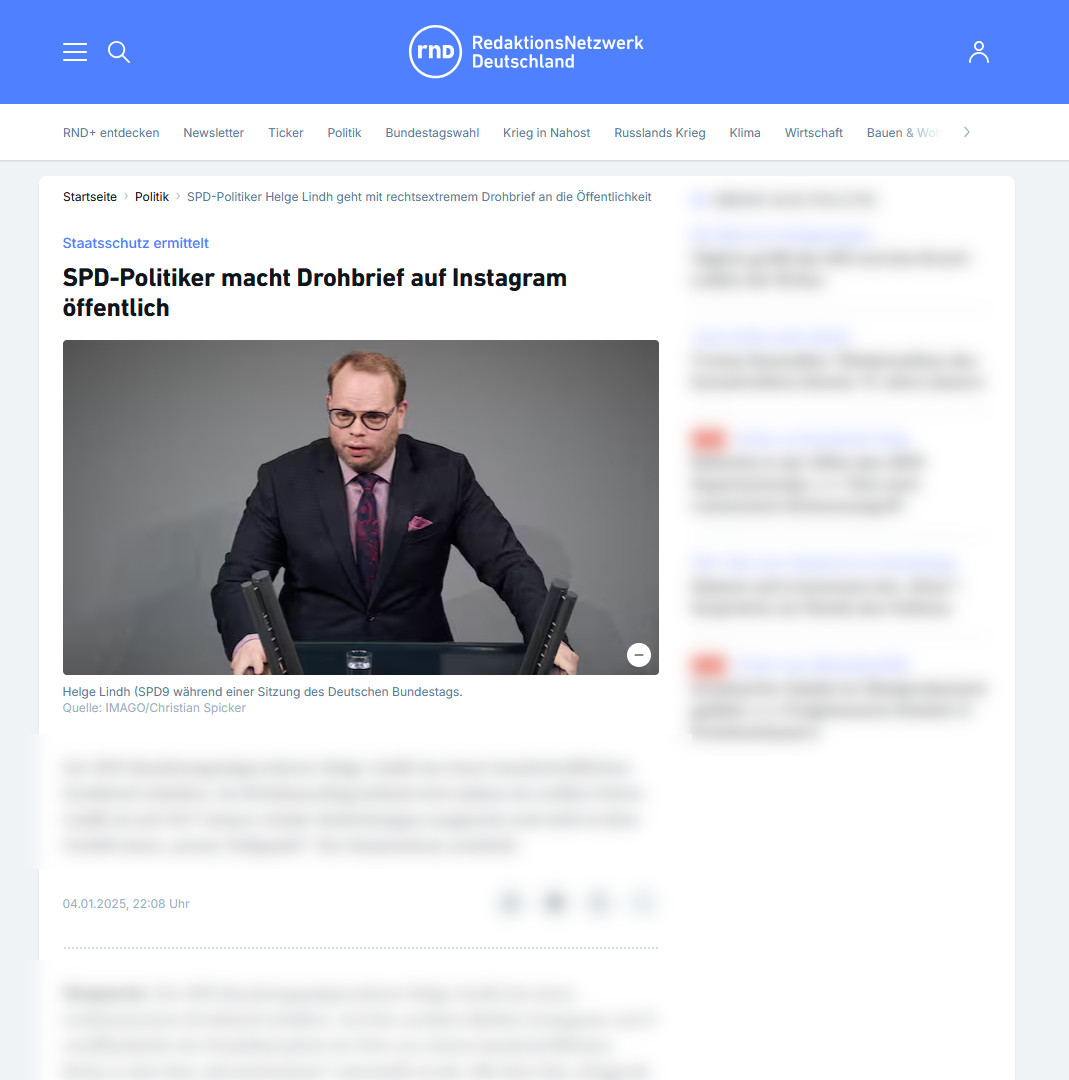 01.2025 RedaktionsNetzwerk Deutschland